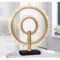 Πορτατίφ LED 22W 230V 1760lm Θερμό Φως Χρυσαφί Ματ CORONA